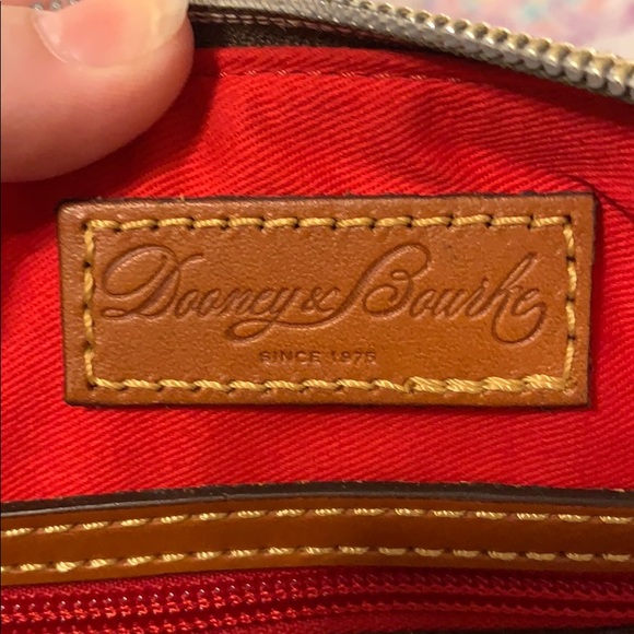 Like New Dooney & Burke Olivia Satchel - Picture 10 of 11